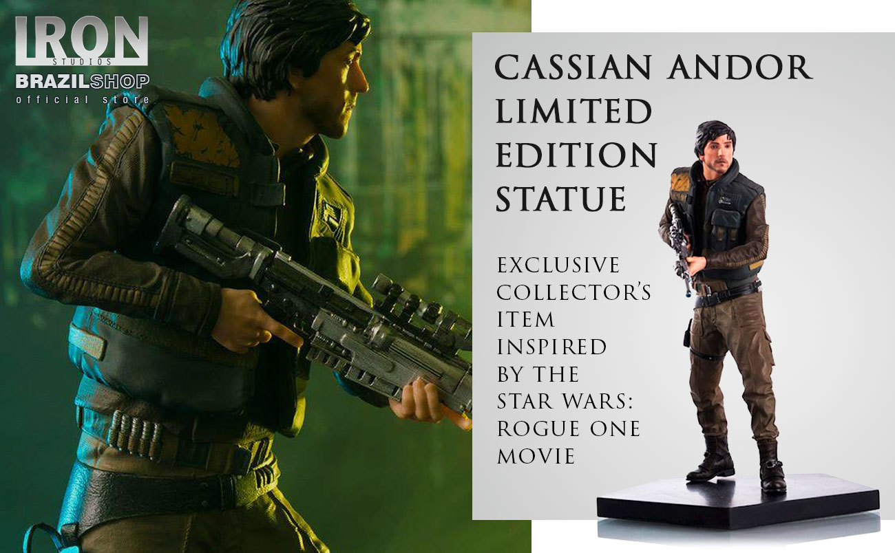 Iron Studios Cassian Andor Statue
