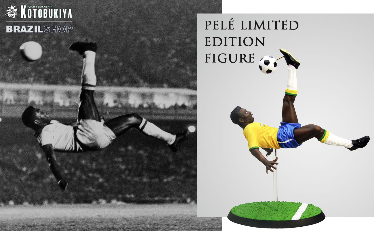 Pelé Statue Figure Kotobukiya 20th Century Icon 1:12 Limited