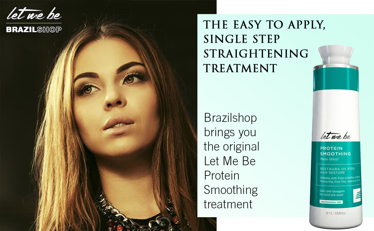 ProSalon Let Me Be Protein Smoothing Treatment Hair Straightening Shampoo