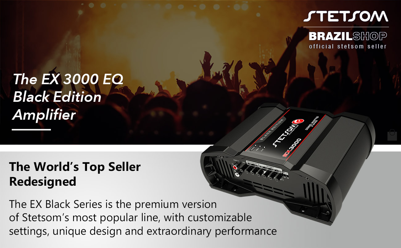Stetsom EX3000 Black Edition Amplifier