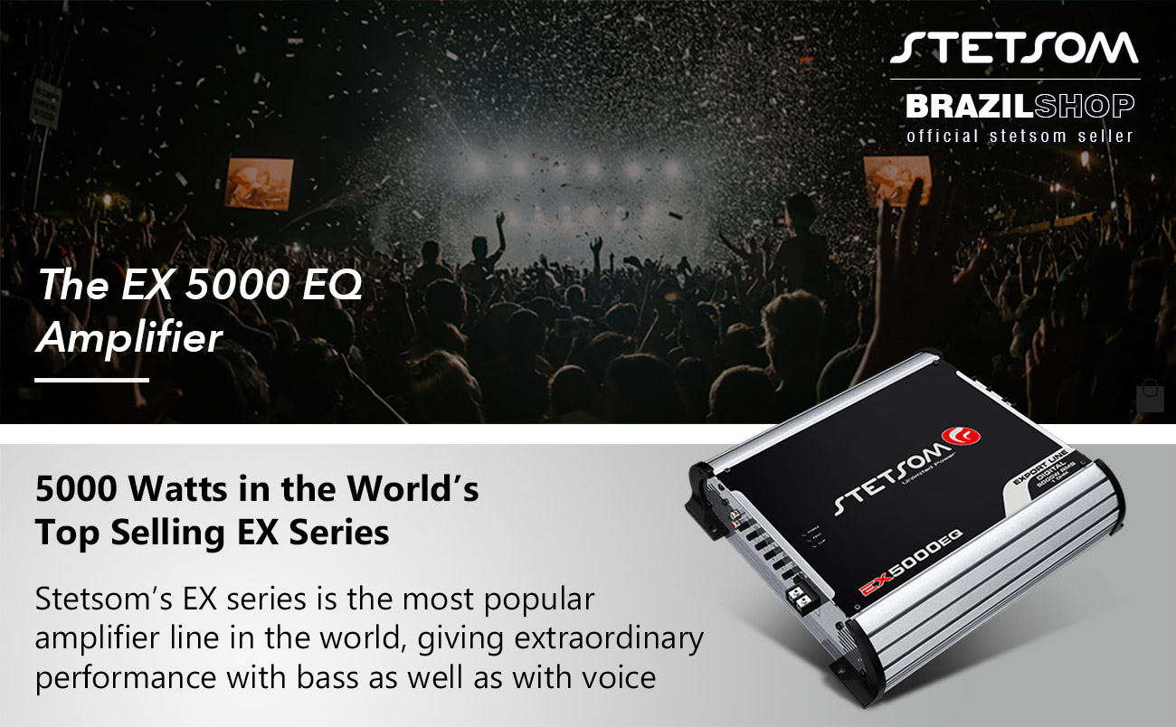 Stetsom EX 5000 EQ Amplifier